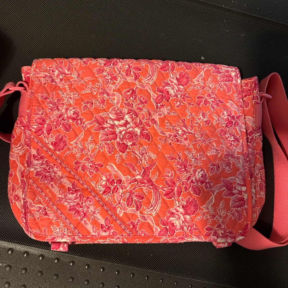 Floral Pink Computer Bag